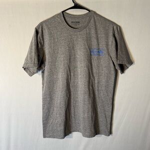 Dakine Men's Gray Tee with Blue Logo